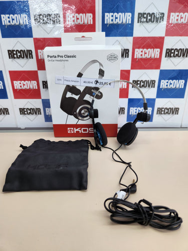 Auriculares(15 Hz - 25 Hz, 3.5 mm, 60Ω)Koss PORTA PRO